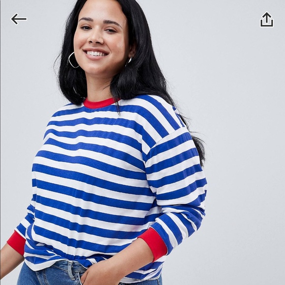 ASOS Curve Tops - Long Sleeve ASOS Curve t-shirt